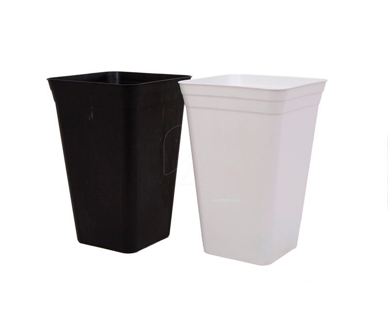 Maceta antiestrés blanca (26 x 40 cm) (18 L)