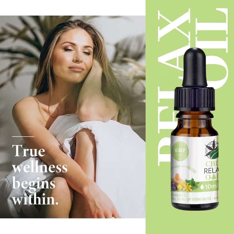 Aceite de Cáñamo "Relax" – Plant of Remedy (25% CBD + 5% CBG)