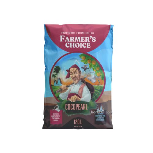 Sustrato Cocopearl 50 L Farmer's Choice