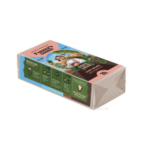 Ladrillo coco 650gr 10 l (15 uds) Farmer's Choice