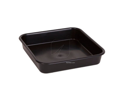 Plato cuadrado compatible con maceta 20/22 cm pack de 25 unidades