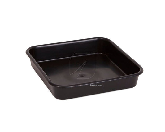Plato cuadrado compatible con maceta 13/15/18 cm (50 uds)