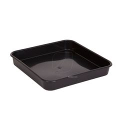 Plato cuadrado compatible con maceta 20/22 cm pack de 25 unidades