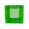 Maceta cuadrada verde 15 cm