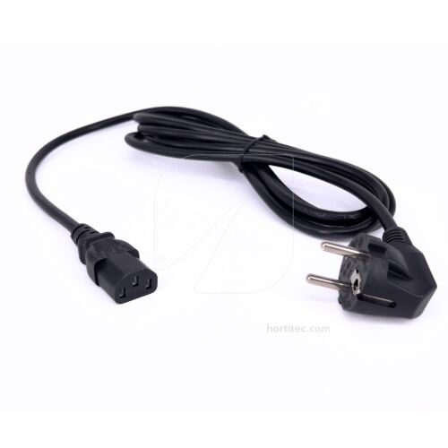 Cable 2,5 m hembra clavija inyectada (3 x 1,5 mm)