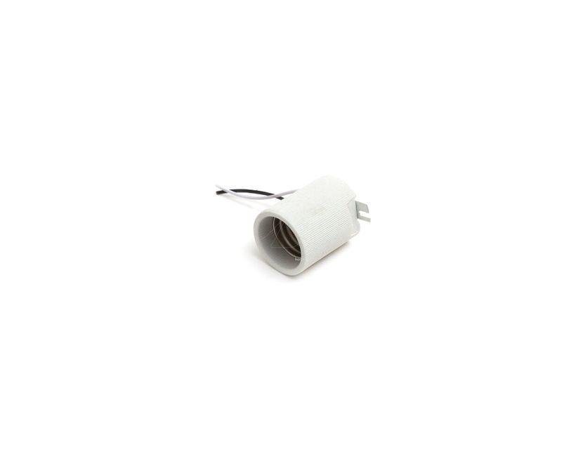 Casquillo portalámparas porcelana E40