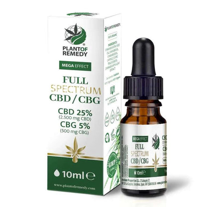 Aceite de Cannabis 25% CBD + 5% CBG – 10ml