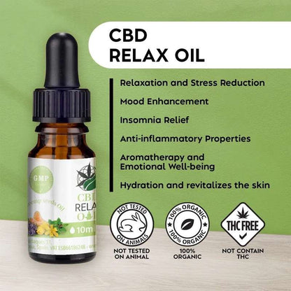 Aceite de Cáñamo "Relax" – Plant of Remedy (25% CBD + 5% CBG)