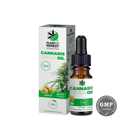 Aceite de Oliva 15% CBD – 10ml | Plant of Remedy
