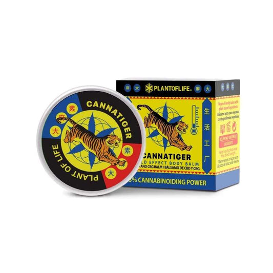 Cannatiger Bálsamo de Tigre Efecto Frío – Alivio Muscular con CBD y CBG