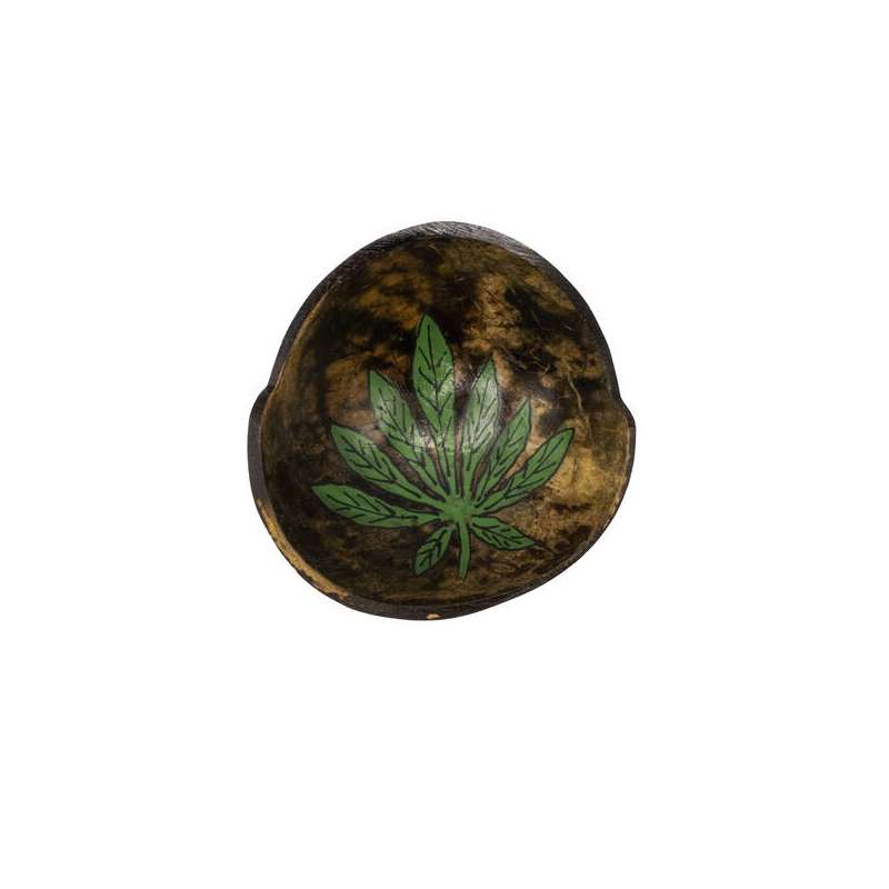 Cuenco de coco cannabis