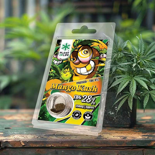 Polen de CBG Mango Kush – Plant of Life (28% CBG, 1g)