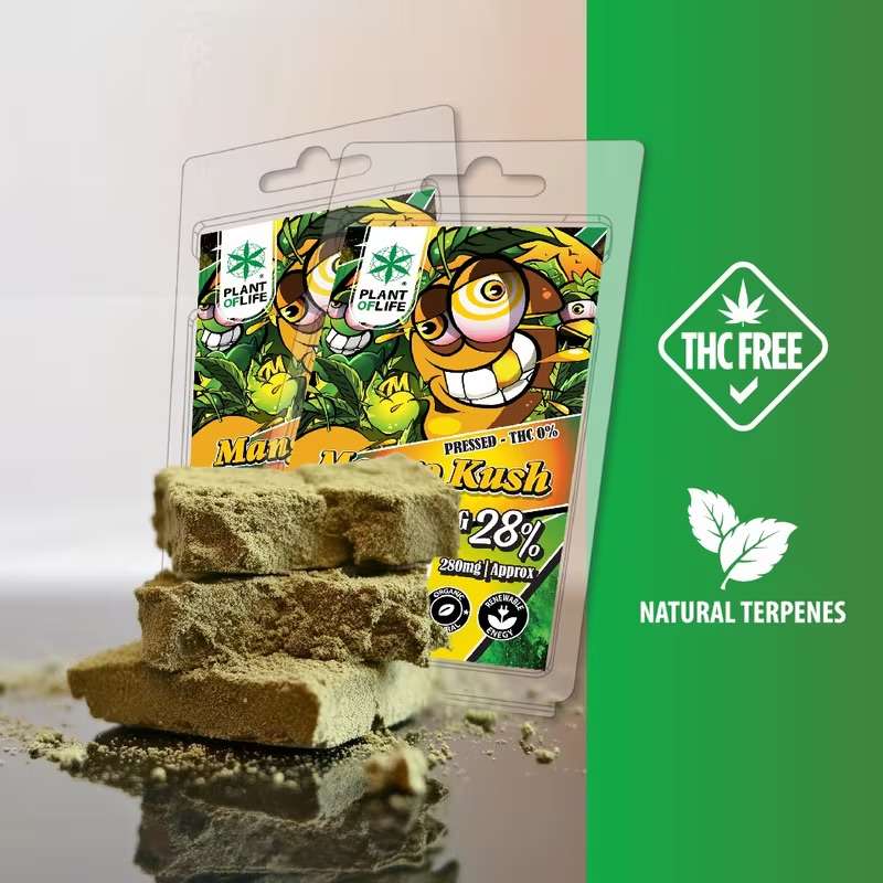 Polen de CBG Mango Kush – Plant of Life (28% CBG, 1g)